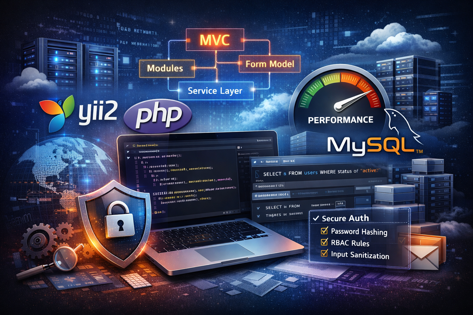 Mastering Yii2 PHP & MySQL for Scalable Web Development